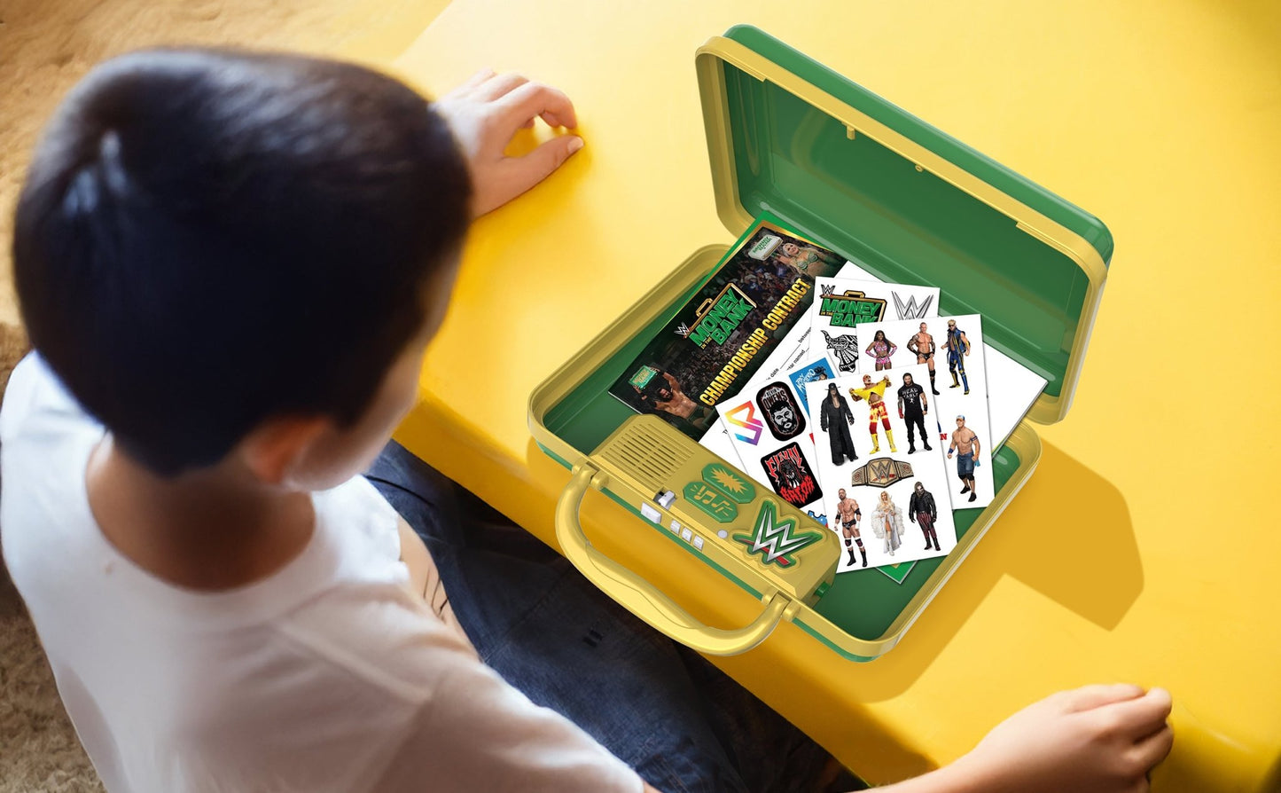 WWE Money In The Bank Electronic Case for Kids, Includes Sound Effects - eKids