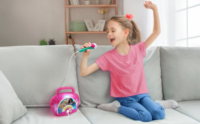 Barbie Karaoke Boombox Toy for Kids