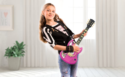 Barbie Toy Guitar with Built-in Music