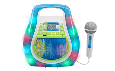 Bluetooth Karaoke Machine for Kids - Blue