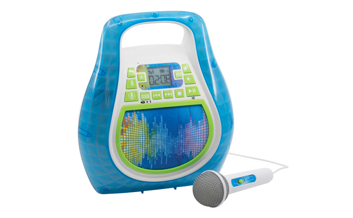 Bluetooth Karaoke Machine for Kids - Blue