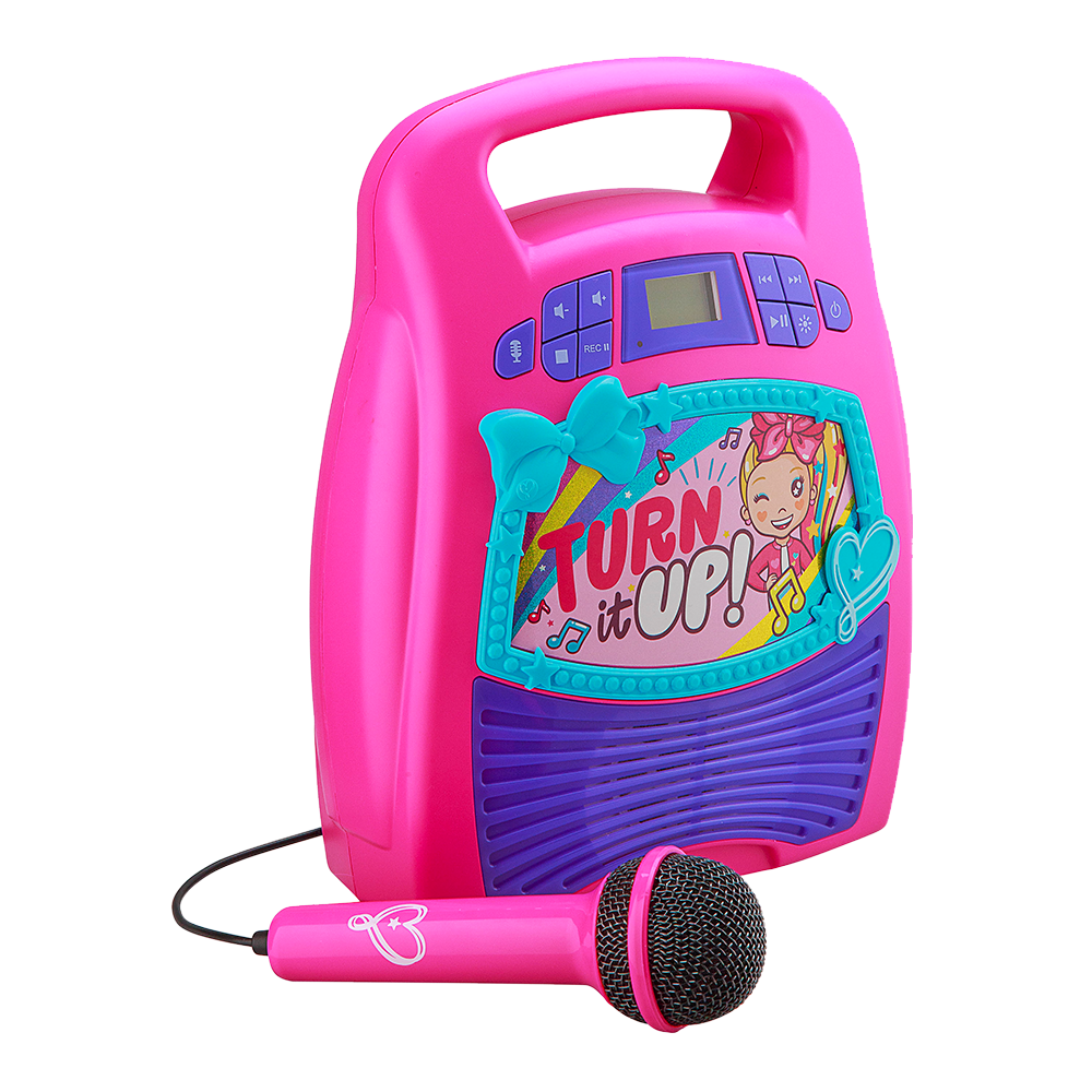 JoJo Siwa Bluetooth Karaoke Machine for Kids