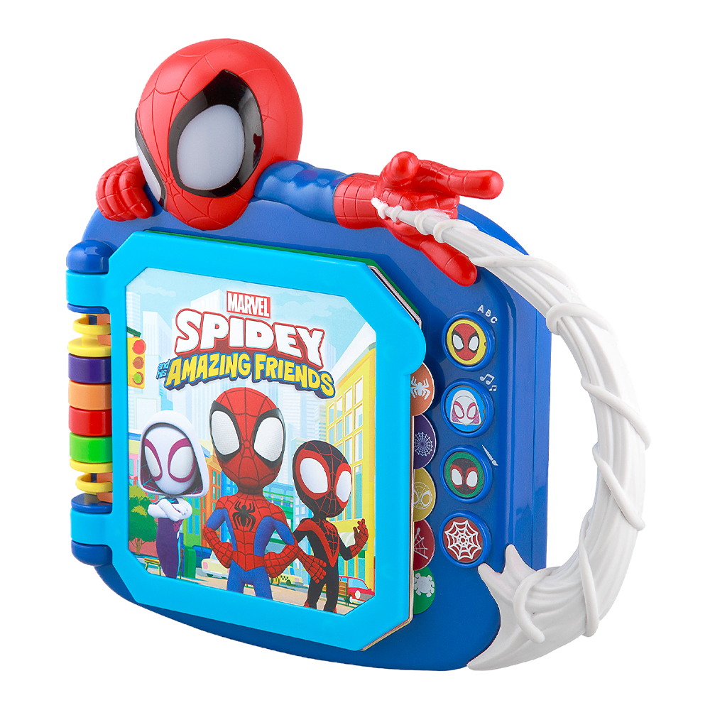 eKids Spidey and His Amazing Friends Book, Toddler Toys with Built-in  Preschool Learning Games, Educational Toys for Fans of Spiderman Toys and  Gifts