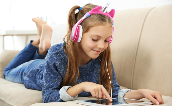 Unicorn Wired Headphones for Kids