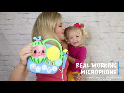 Cocomelon Karaoke Boombox Toy for Kids