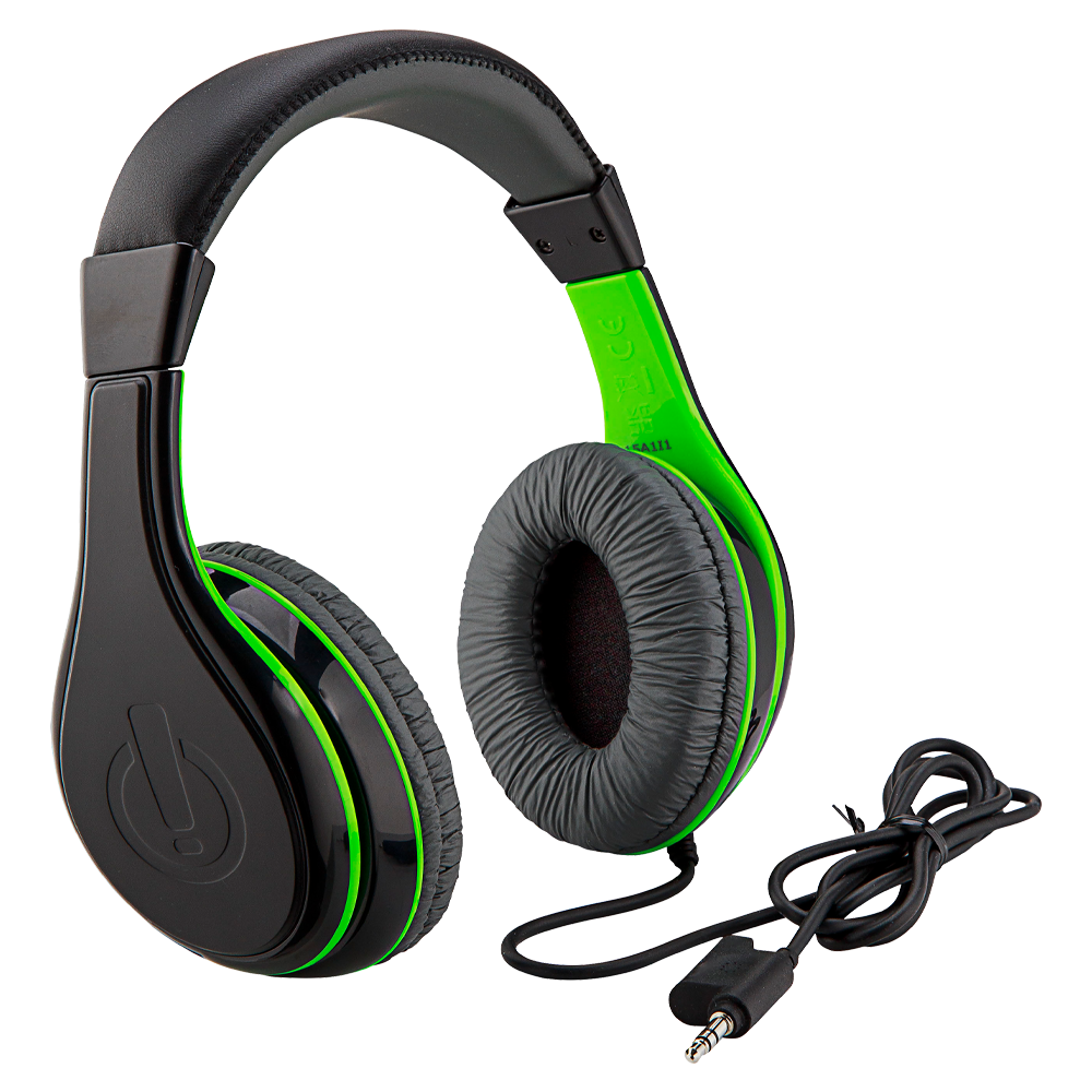 Wired Headphones for Kids Black