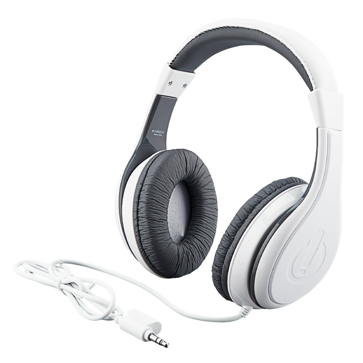 Wired Headphones for Kids White